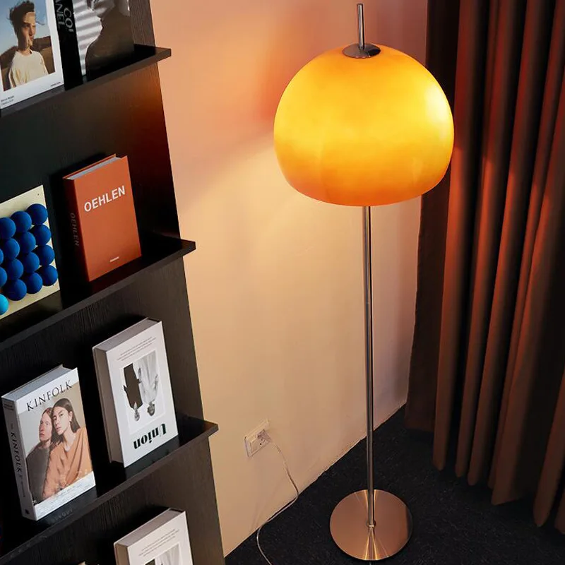 Bauhaus Retro Glass Floor Lamp Simple Nordic Modern Bedroom Study Beside Sofa Room Decoration Table Lamp LED Luster Atmosphere