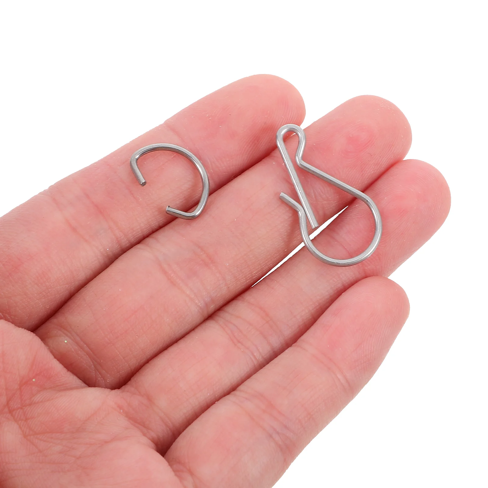 

6pcs Stainless Steel Flapper Replacement Durable Long Lasting Easy Install Flush Handle Connector For Toilet Tank Parts Toilet