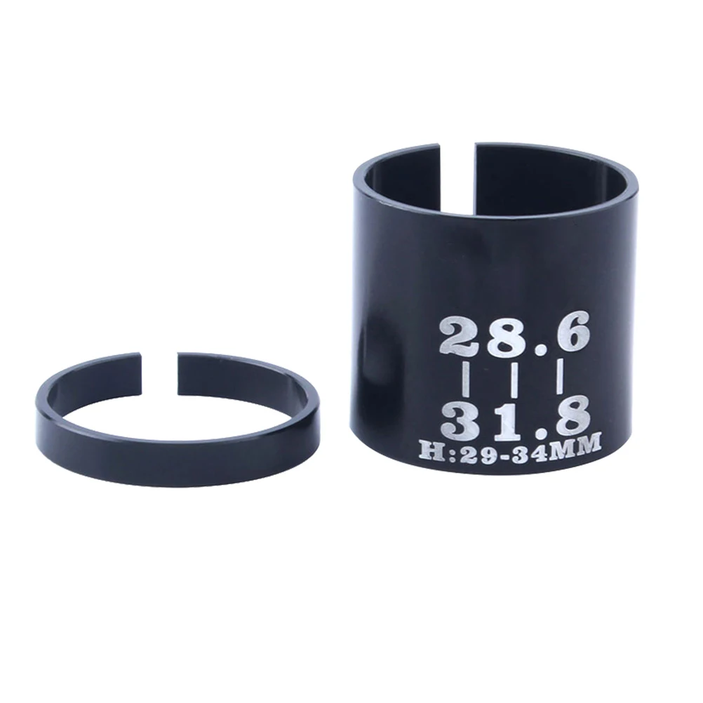 

Seatpost Clamp For Mountain Bike Alloy Seat Tube Lock 31.8Mm To 28.6Mm Reducer Strong Retaining Item Fit Road Bike Black