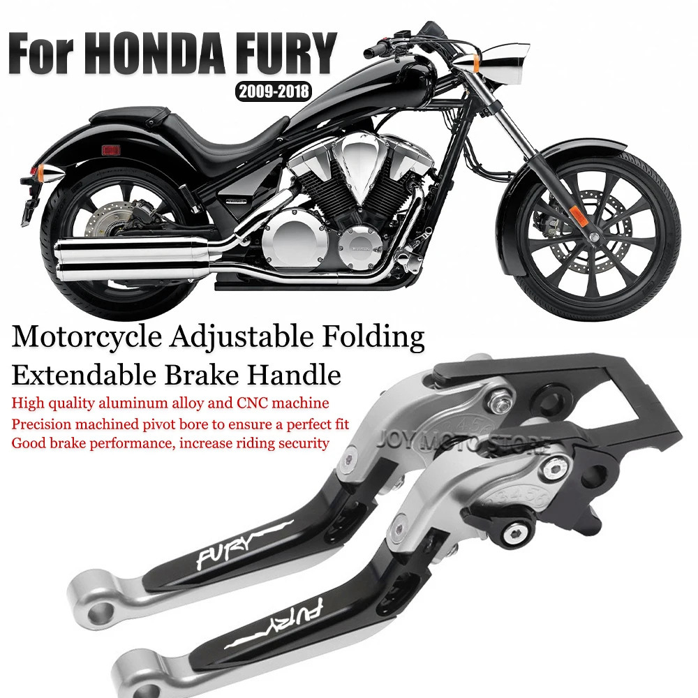 

For Honda honda Fury fury 2009-2018 Motorcycle Accessories CNC Clutch Lever Brake Lever Set Adjustable Folding Handle Levers