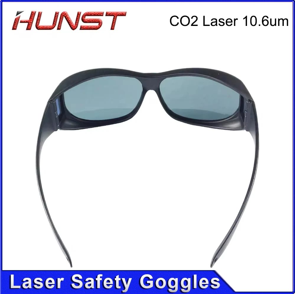 HUNST CO2 OD6+ Laser Safety Glasses For Marking Cutting Machine Parts 10600nm Protective Eyewear Goggles