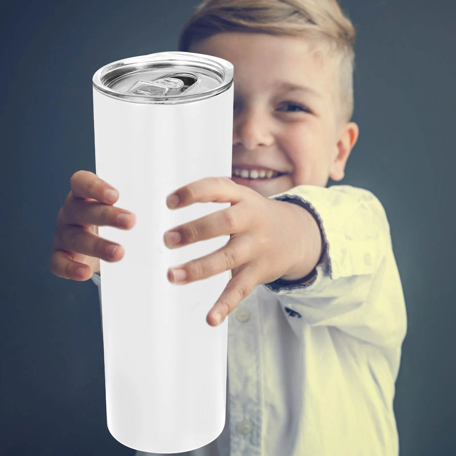 

Stainless Steel Vacuum Cup 500ml Insulated Travel Mug Vehicle Mounted Drinking Cylinder Double Layer Heat Preservation Dustproof