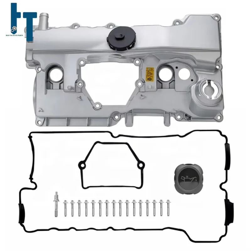 11127555212 11128645888 Engine Aluminium Valve Cover Kit for BMW N46 118i 120i 318i 320i 520Li 520i X1 Z4