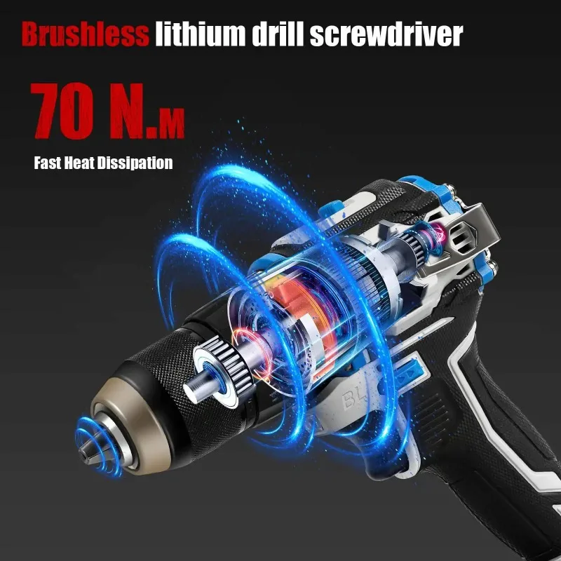 

【Professional Grade】TX Cordless Impact Drill Electric Screwdriver Electric Hammer Drill Mini Wireless Hand Drill Power Tools For