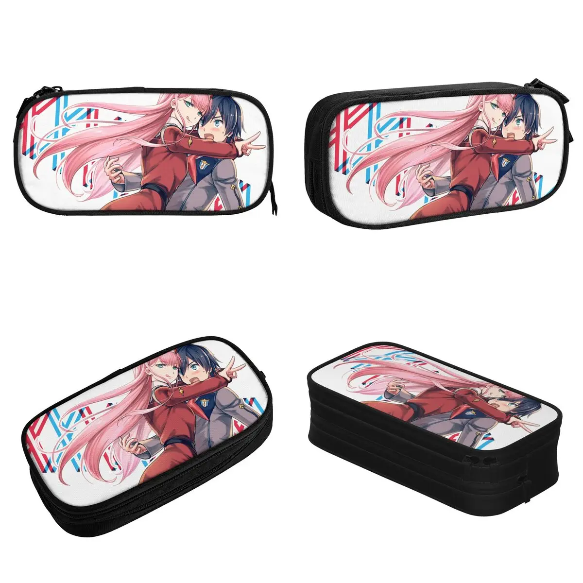 جديد صفر اثنين هيرو مقلمة حبيبي في فرانكس أنيمي قلم رصاص الحقيبة القلم لحقائب الطلاب الطلاب الهدايا المدرسية القرطاسية