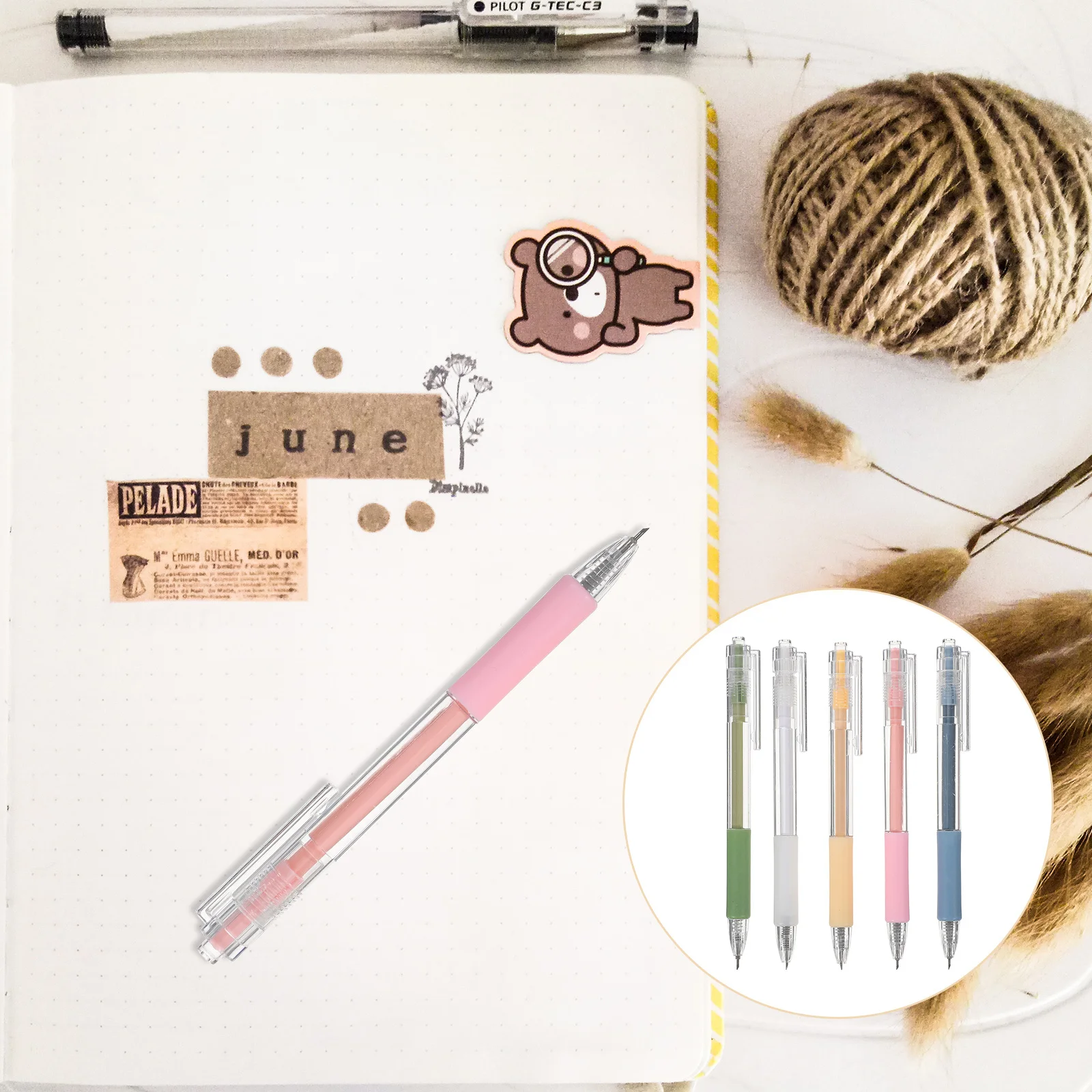 1 ensemble 1 jeu de stylo de coupe artisanal, taille compacte avec lame en métal, outil de coupe précis pour Scrapbooking, bricolage, école, bureau, usage domestique