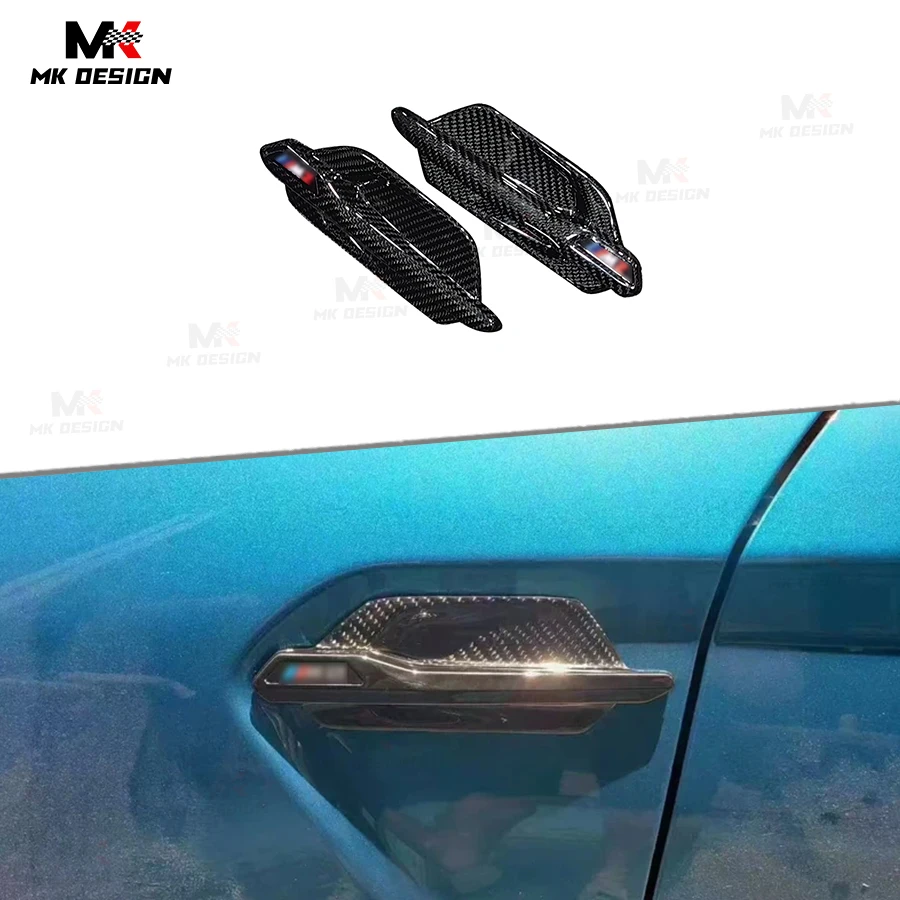 

Dry Carbon Fiber Front Side Fender Air Vent Trims for BMW M2 M2C F87 2016-2020 Side Air Vent Replacement Car Accessories