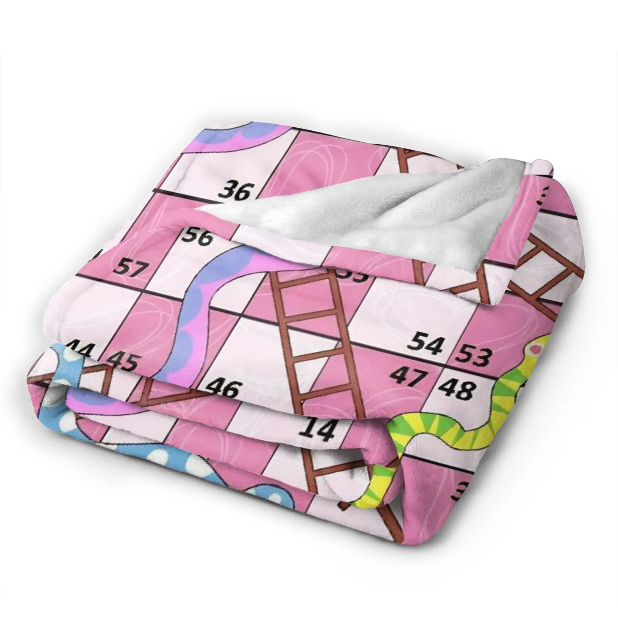 الثعابين والسلالم الفانيلا بطانية الشتاء لينة رمي بطانية للطلاب ديكور المنزل مضحك المفرش أريكة غطاء سرير