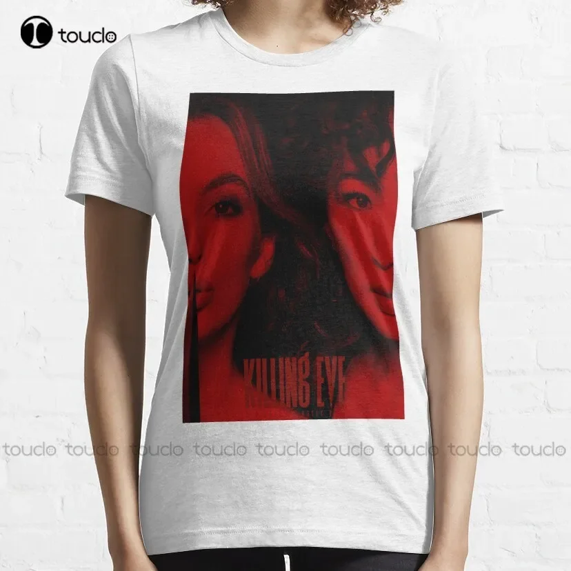 Villanelle & Eve Classic Killing Eve, Sorry Baby T-Shirt Size Shirts For Women Women Shirts Breathable Cotton Hip Hop Tee