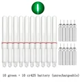 green and battery