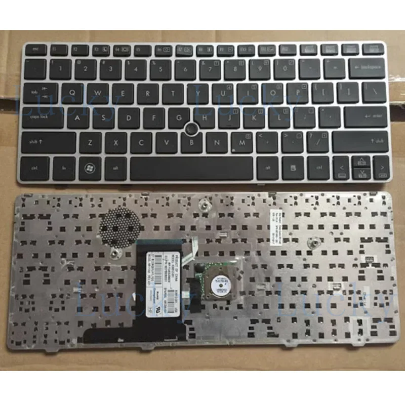 f   FOR HP 2560P 2570P Notebook Keyboard 70197-001 651390-001