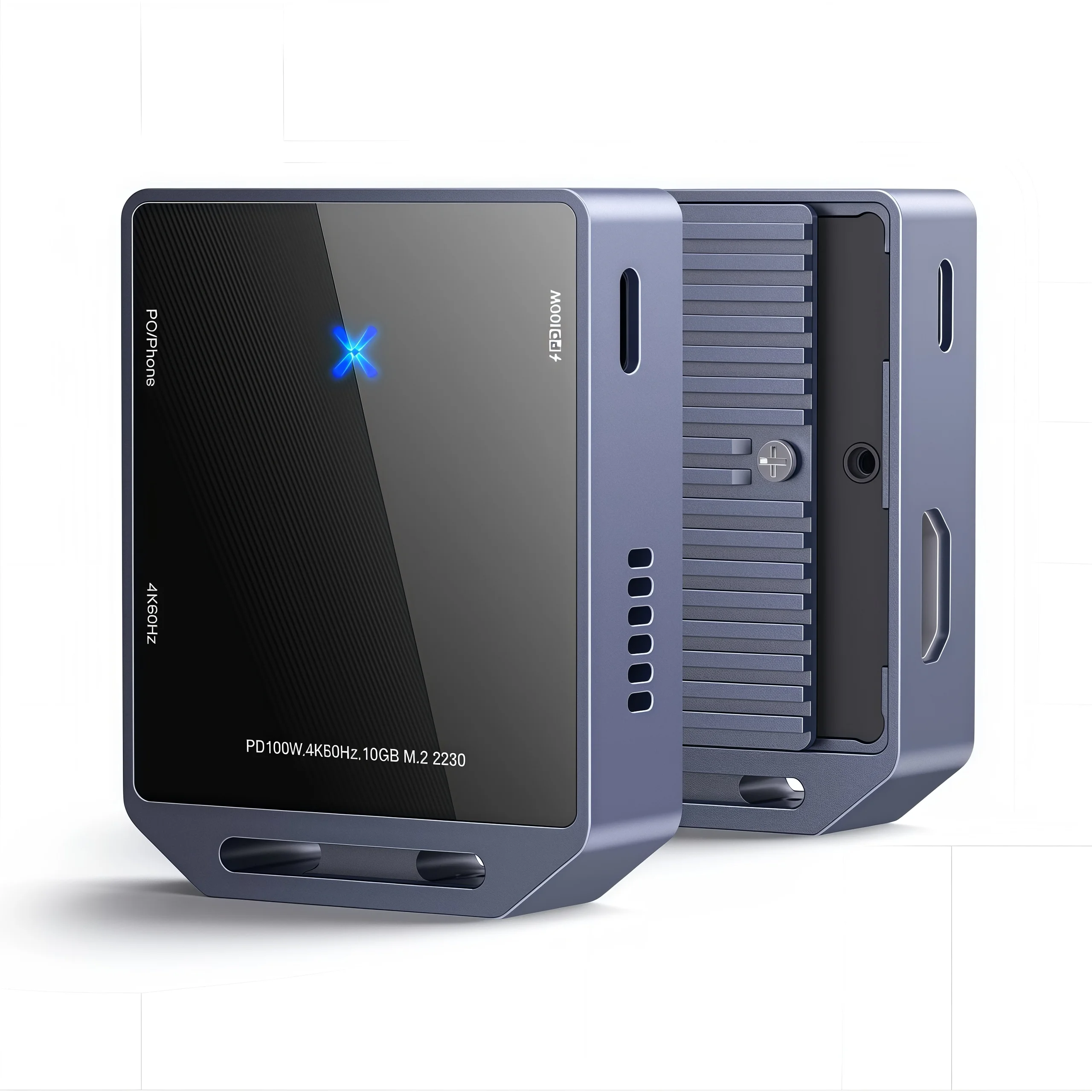 מארז SSD M.2 NVMe פטנט חדש USB4 10Gbps 4K 60Hz