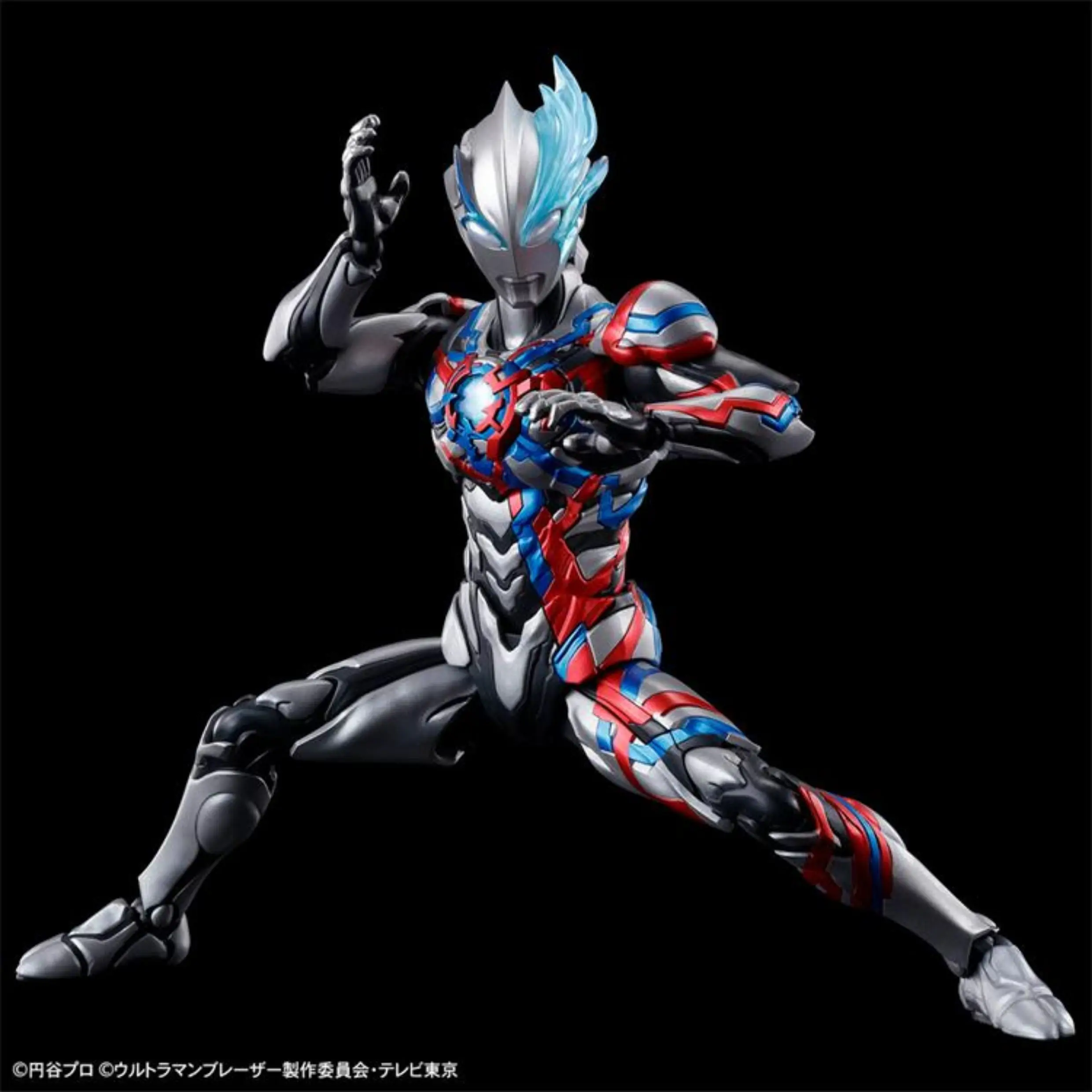 Oryginalny zestaw Bandai Ultraman Blazer Injection Kits Figure-rise Standard, figurka anime do samodzielnego montażu, model kolekcjonerski, ozdoba, prezent na festiwal.
