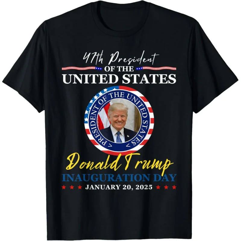 President Donald Trump Inauguration Day 2025 Memorabilia T-Shirt