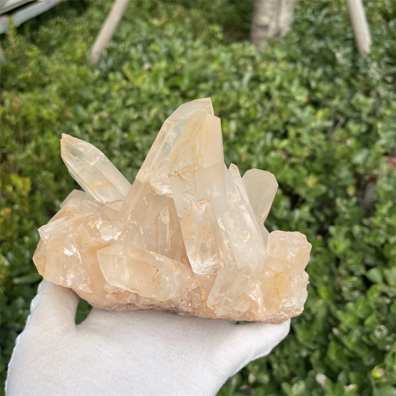 1680g Natural Clear Quartz crystal cluster lucky decoration Healing Reiki Quartz Chakra Stone