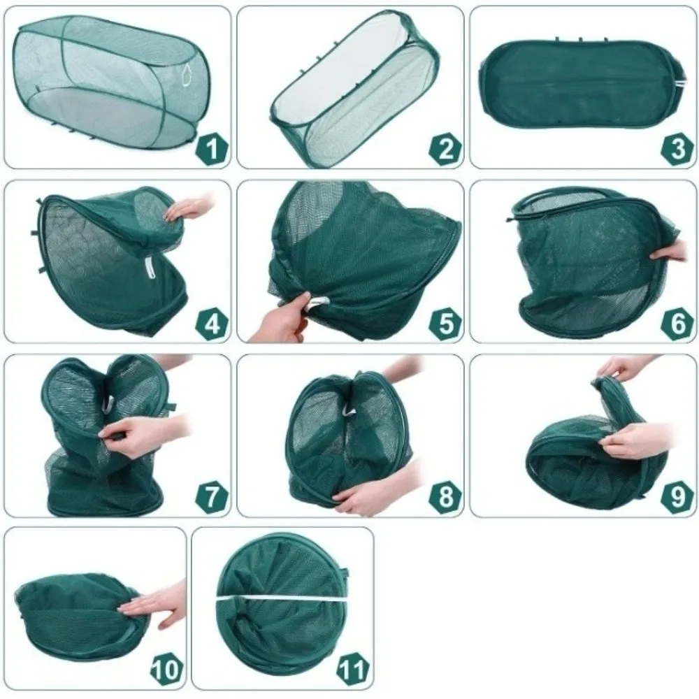 Foldable Plant Protection Netting Bird Control with Ground Stakes Mesh Plant Cage Raised Beds Garden Row Covers Flower Beds