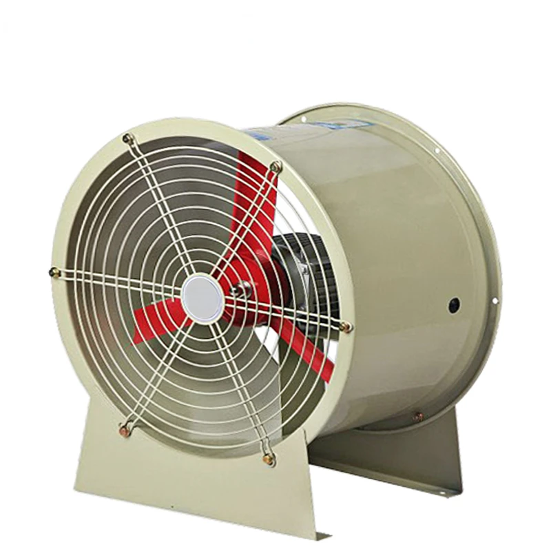 

Explosion proof axial flow fan exhaust fan, high-speed pipeline industrial exhaust fan, wall mounted range hood