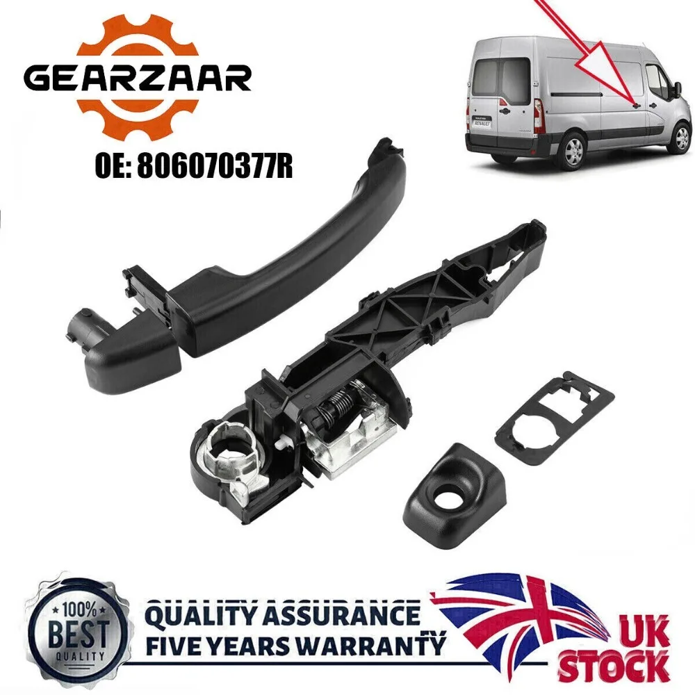 RIGHT DOOR HANDLE & HANDLE HOLDER FOR RENAULT MASTER MOVANO INTERSTAR 806070377R