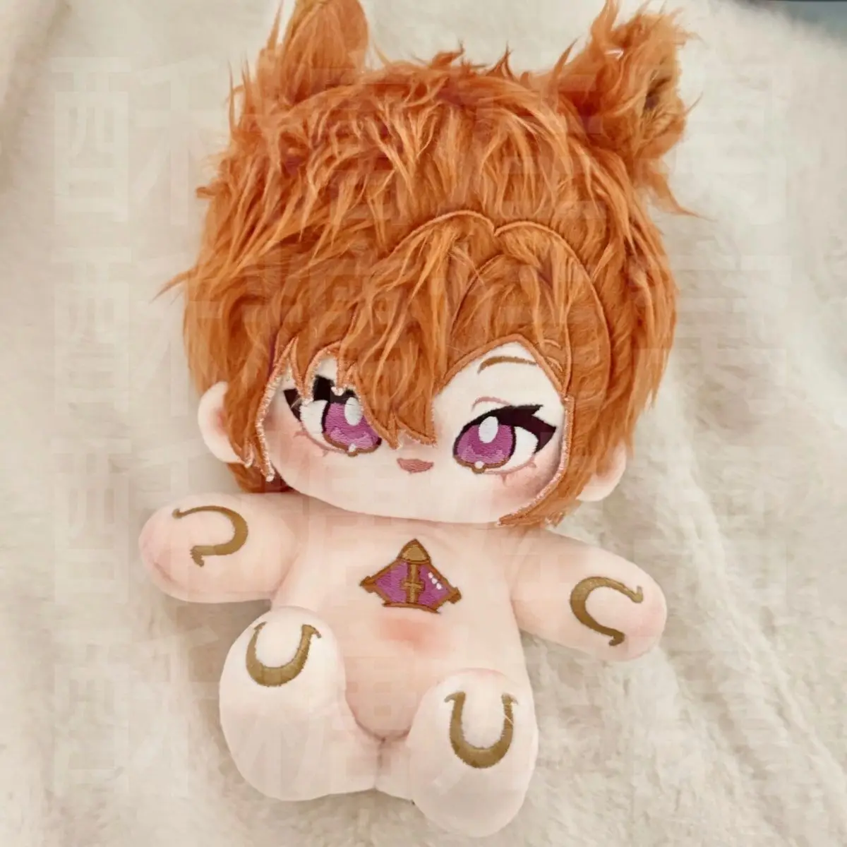 

20CM Anime Pretty Derby T.M. Opera O Plush Doll Body Game Figure Rice Shower Cosplay Dress Up Clothing Cotton Doll Decor Gifts