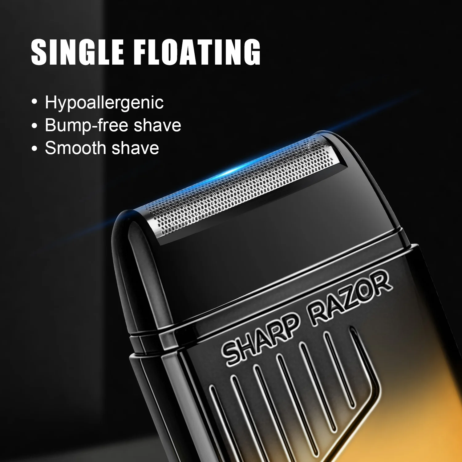 HIENA Mini Reciprocating Electric Shaver USB Pocket Beard Razor Portable Travel Shaver For Men Gift