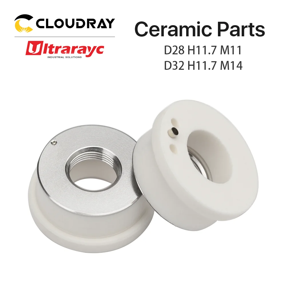 Ultrarayc Ceramic Rings for Raytools Dia.32mm 28mm 24.5mm P0571-1051-00001 for Precitec Procutter & Lightcutter WSX Hans Head