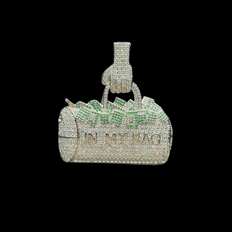 

Кулон LYEE CYEE Iced Out GOAT, дизайн в виде головы барана с разноцветными медными муассанитами, эффектное хип-хоп украшение, бижутерия в стиле хип-хоп.