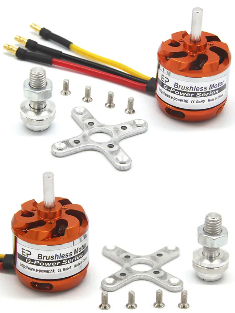 EP D3536 Borstelloze Motor voor Micro Multi-helikopters RC Vliegtuigen met Vleugels 750KV 1000KV 910KV 1250KV 1450KV Aircra - afbeelding 2