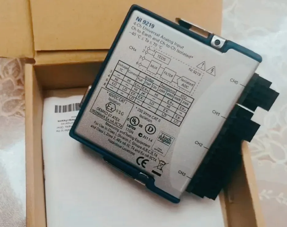 NI 9219 24-bit Analog Input Module 779781-01 Multi-pass