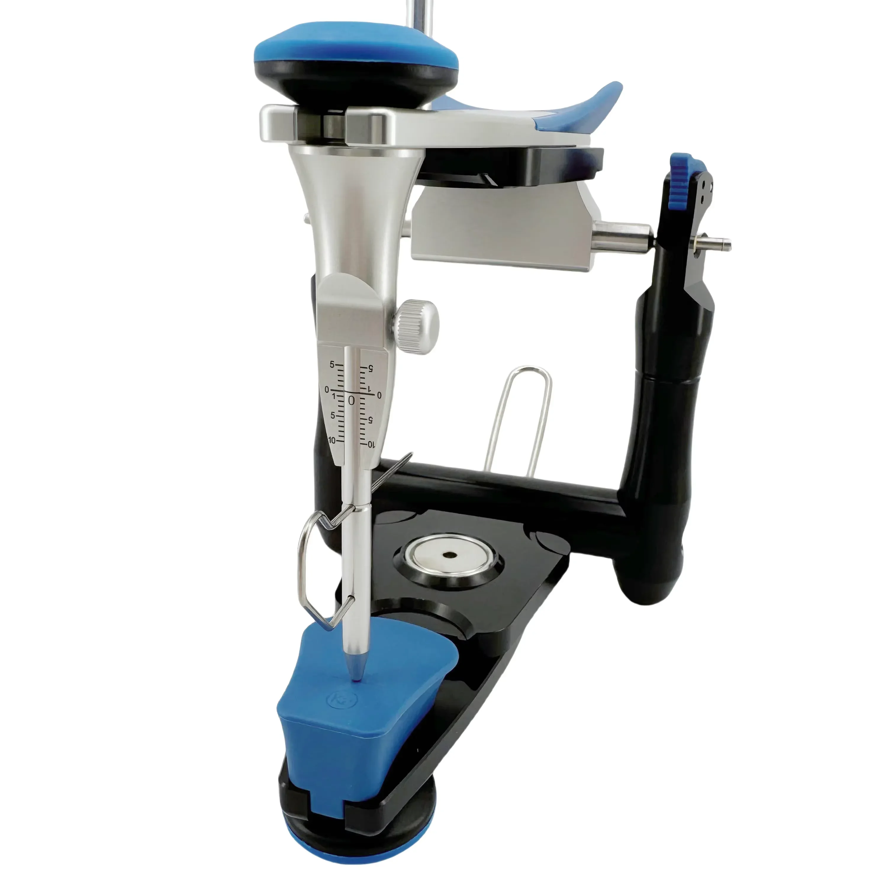 Dental Lab  BN Type Un-Adjustable Dental Articulator Aluminum Integrated Magnetic Model Plate System Lab fast shipping