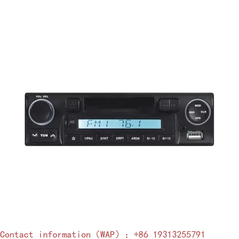 【Best-selling】Portable Retro Radio USB SD Cassette Stereo Player for Car and Home Entertainment