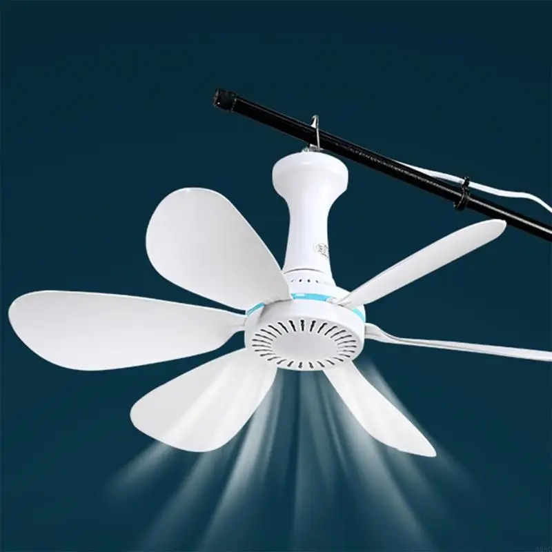 A0NC ventola bianca da 120 cavo da 16,7 pollici ventola appesa 220V 10w ventilatore a soffitto