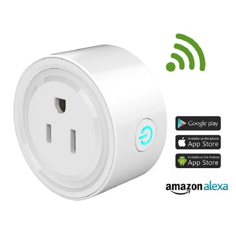 Tuya WIFI Smart Socket EU US UK Intelligent Suitable for Smart Life Supports Tmall Genie Alexa and Google Home Voice Control