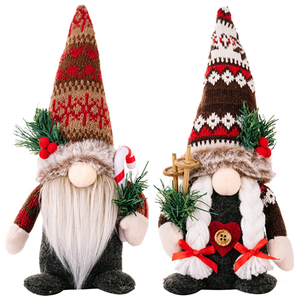 Christmas Faceless Doll Merry Christmas Decorations for Home 2022 Christmas Gnome Ornaments Xmas Navidad Noel Gift New Year 2023