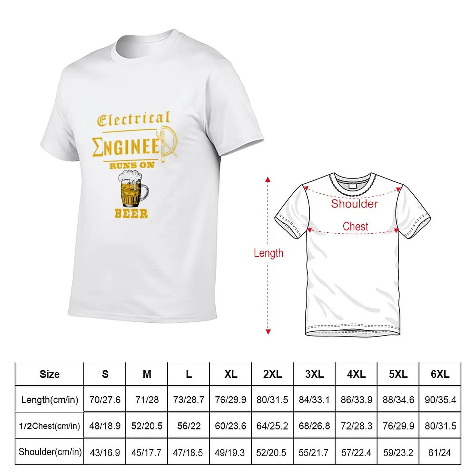 New ELECTRICAL ENGINEER RUNS ON BEE| Perfect Gift T-Shirt quick drying shirt plus size tops tees mens t shirts pack