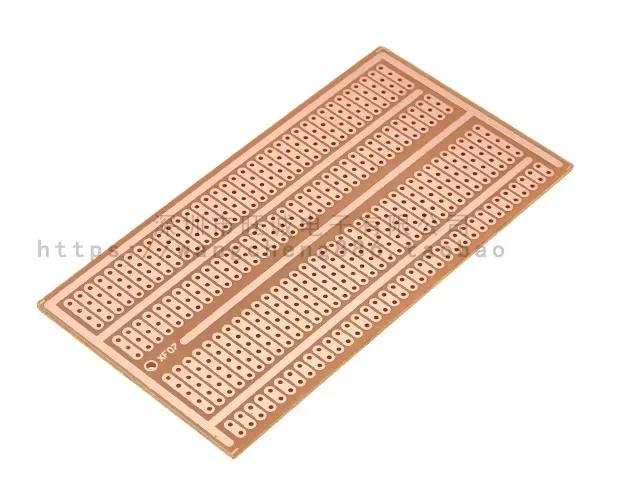 

DIY Prototype Paper PCB Universal Experiment Matrix Circuit Board Two Holes Three Connected Hole Four Holes 5x9.5CM For arduino