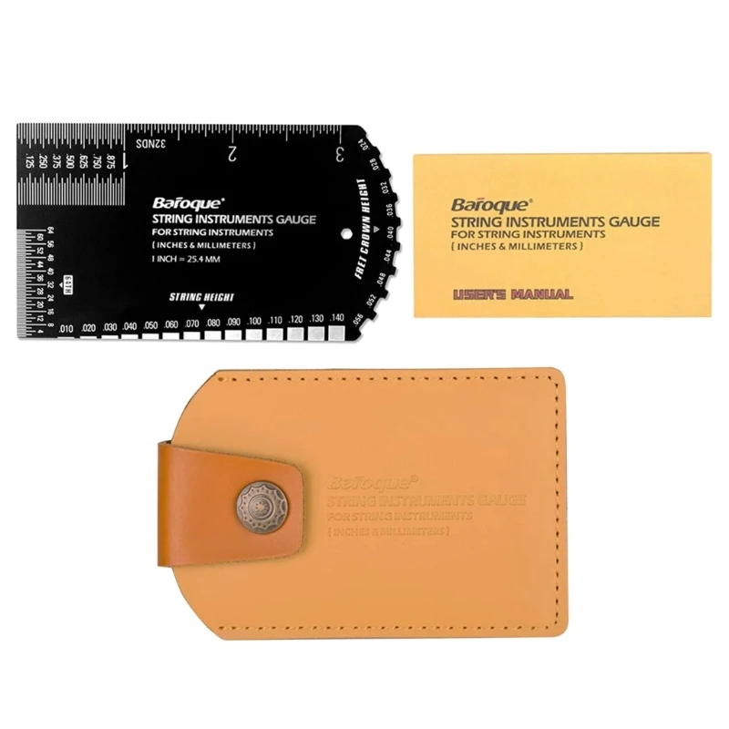 

Инструмент для настройки гитары, линейка для электроакустической гитары, инструмент для измерения струны, линейка