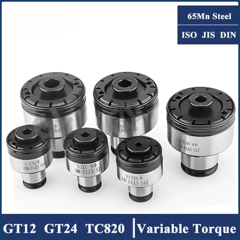 

GT12 GT24 TC820 Tapping Collet Chuck M4 M6 M8 M10 M12 M14 M16 M18 M20 Tapping Chuck Telescopic Tool Holder ISO DIN JIS Overload