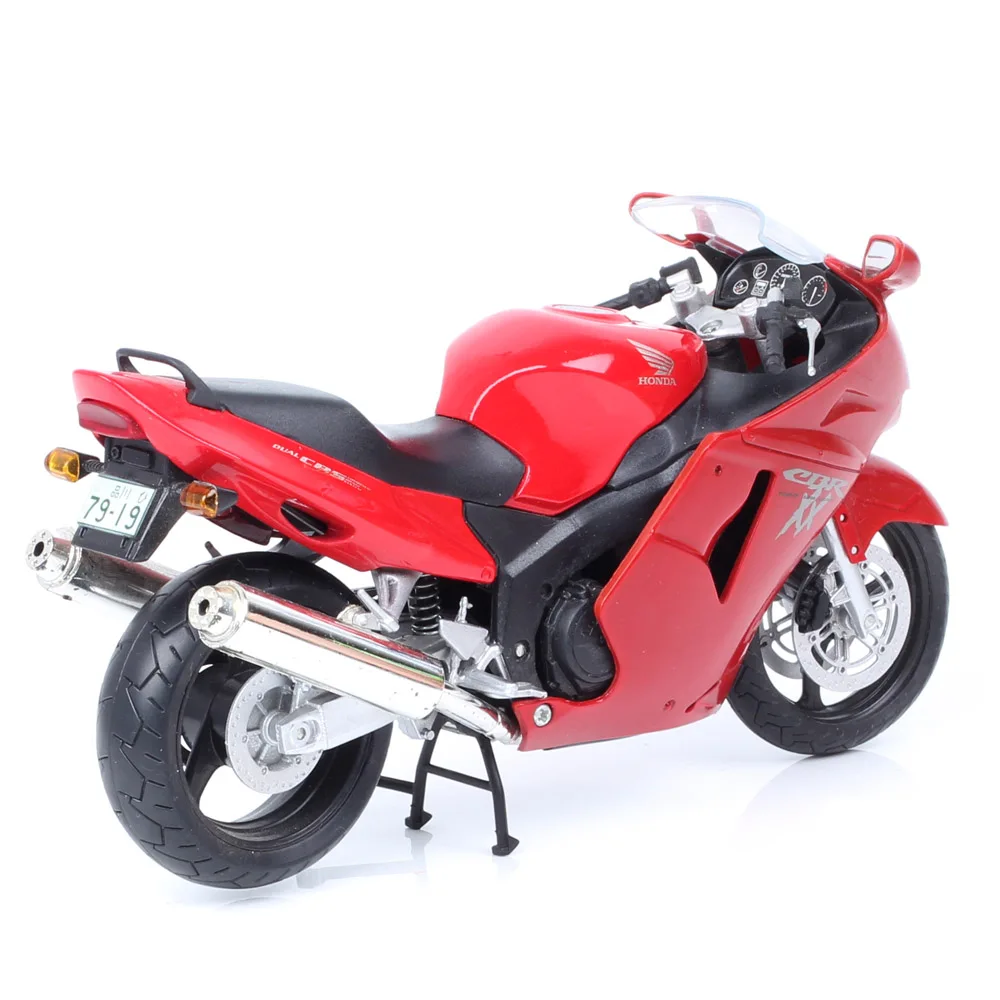 Bike Only 1/12 Scale Automaxx Honda CBR 1100XX Super Blackbird Motorcycle Diecasts & Toy Vehicles Model Joycity Red Miniatures