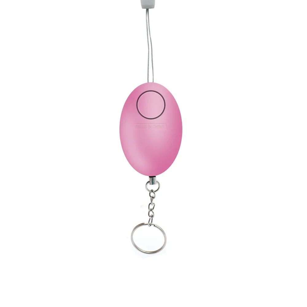 Goedkoop zelfverdedigingsalarm 120dB eivorm meisje vrouwen beveiliging bescherm alert persoonlijke veiligheid schreeuw luid sleutelhanger noodalarm