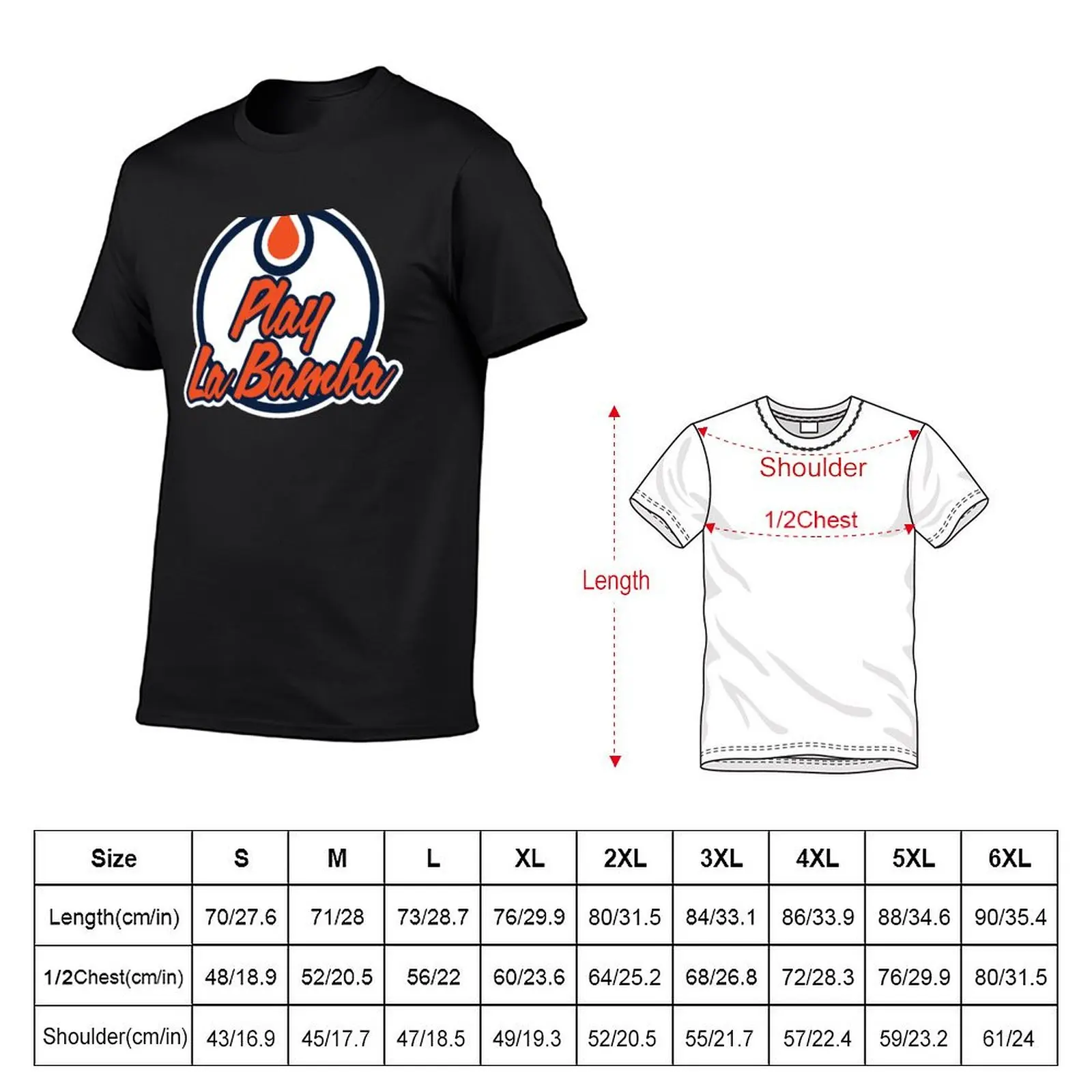 Play La Bamba T-Shirt heavyweights sports fans vintage clothes men t shirts image 5