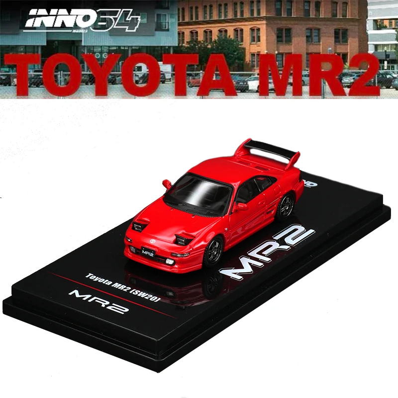 

INNO TOYOTA 1:64 SW20 MR2 красный функциональный головной светильник литой под давлением диорама модель автомобиля коллекция миниатюрные игрушки