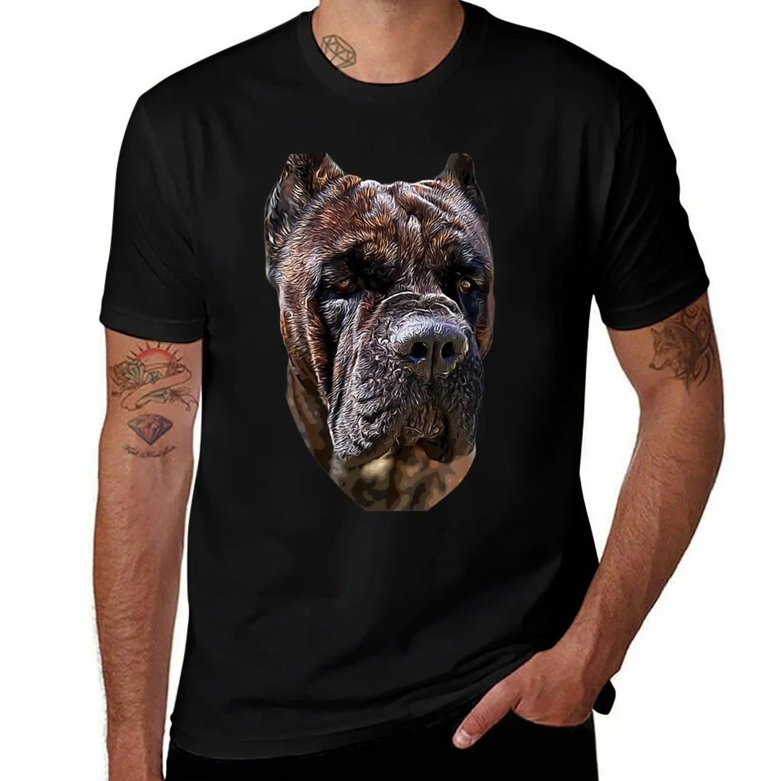 Cane Corso Brindle - Stunning Dog T-Shirt Sports Basic Short Sleeve T-Shirt