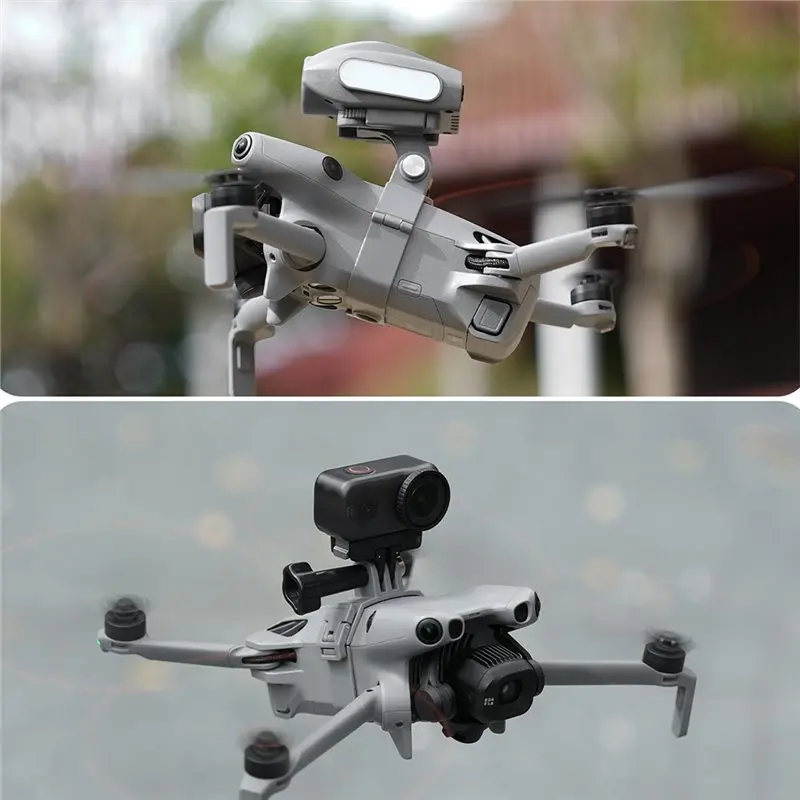 ABAC-For DJI Mini 5 Pro ملحقات طائرة بدون طيار كشاف جبل متعدد الوظائف توسيع محول الرياضة حامل كاميرات مراقبة عالي الجودة جبل
