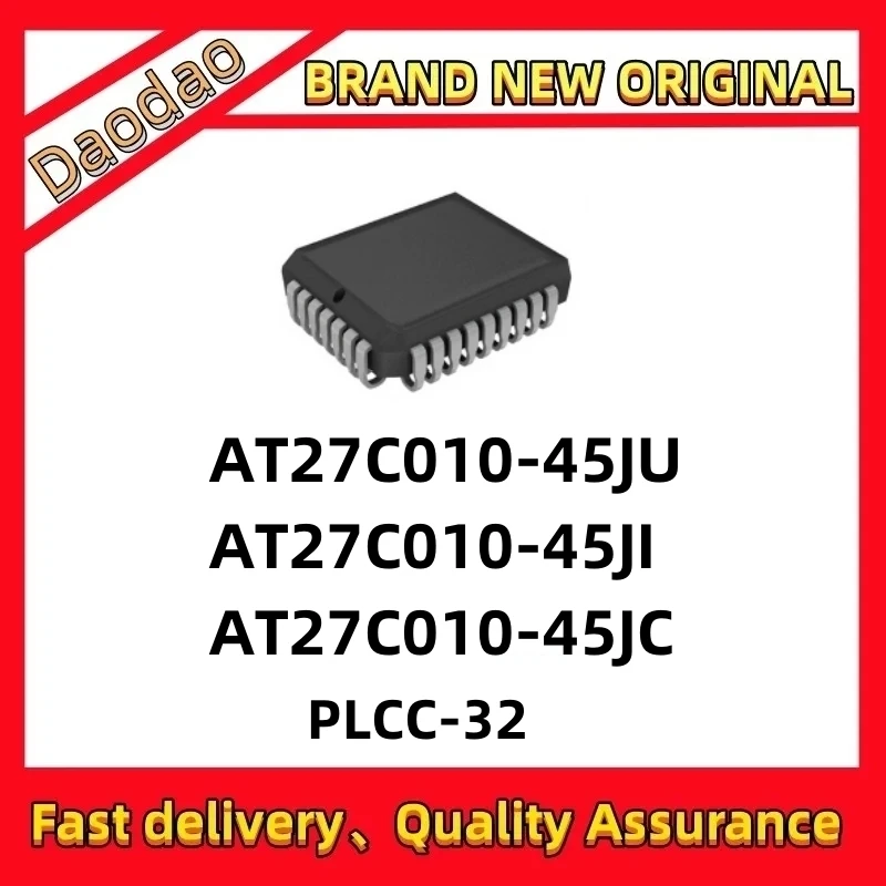 AT27C010-45JU AT27C010-45JI AT27C010-45JC IC Chip PLCC-32