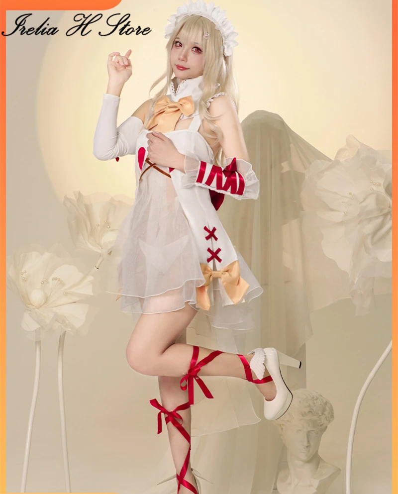 

Irelia H Store Fate/Grand Order Illyasviel von Einzbern Cosplay Costume for women Chocolate Angel Anime sexy ingeries