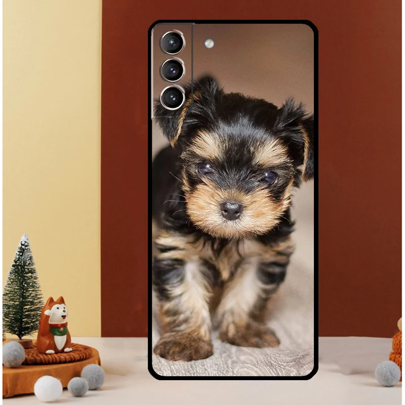 Yorkshire Terrier Dog Case For Samsung Galaxy S24 Ultra S23 S22 S21 S20 FE Note 20 S8 S9 S10 Note 10 Plus Cover