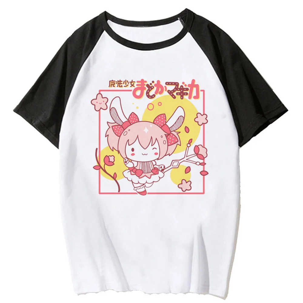 Puella Magi Madoka Magica top women patterned harajuku funny top female 2000s clothing