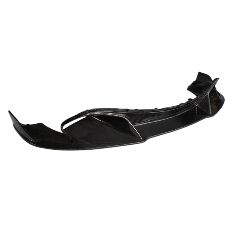 

For McLaren 720s High-gloss Carbon Fiber V-style Front Lip Spoiler Rear Lip Rear Diffuser Side Skirt Tail