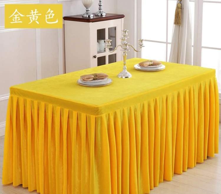 Custom made Buddhist Taoism supplie Buddhism HOME Temple Gold velvet enshrine worship Altar table Enclosing curtain cover