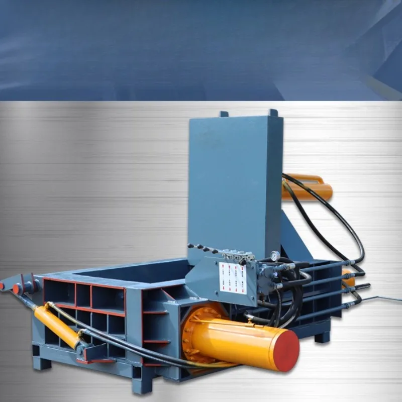 Specification 160 tons steel bar briquetting machine circuit board hydraulic briquetting machine